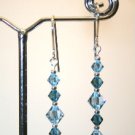 Aquamarine blue made with SWAROVSKI ELEMENTS crystals