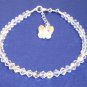 .925 Sterling Silver Crystals AB Butterfly Bracelet made with SWAROVSKI ELEMENTS