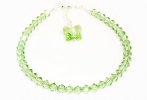 .925 Sterling Silver Butterfly Crystal Bracelet MADE WITH SWAROVSKI ELEMENTS