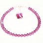 .925 Sterling Silver Light Siam Butterfly Bracelet made with SWAROVSKI ELEMENTS