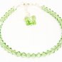 .925 Sterling Silver Light Siam Butterfly Bracelet made with SWAROVSKI ELEMENTS