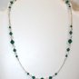 .925 Sterling Silver Bracelet Emerald Green Crystal made with SWAROVSKI ELEMENTS
