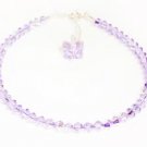 .925 Sterling Silver Violet Crystals Butterfly made with SWAROVSKI ELEMENTS