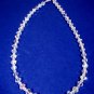 .925 Sterling Silver Crystal AB Bridal Necklace made with SWAROVSKI ELEMENTS