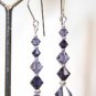 .925 Sterling Silver Purple Tanzanite Bracelet made with SWAROVSKI ELEMENTS