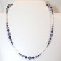 .925 Sterling Silver Purple Tanzanite Bracelet made with SWAROVSKI ELEMENTS