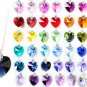14mm Crystal Heart Pendant Necklace made with SWAROVSKI ELEMENTS with Box & Bag