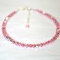 Pretty & Sparkly Light Rose Pink AB Crystal Anklet made with SWAROVSKI ELEMENTS