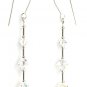 Long Drop Sparkly Crystal AB Dangly Earrings Made With SWAROVSKI ELEMENTS 468s