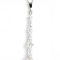 Handmade Crystal AB Sparkly Pendant Necklace Made With SWAROVSKI ELEMENTS