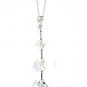 Handmade Crystal AB Sparkly Pendant Necklace Made With SWAROVSKI ELEMENTS 1086