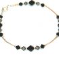 Black Grey Crystal Bracelet made with SWAROVSKI ELEMENTS