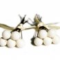 made with SWAROVSKI ELEMENTS 10 Hair Pins 8mm Ivory Pearl
