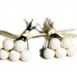 made with SWAROVSKI ELEMENTS 10 Hair Pins 8mm Ivory Pearl