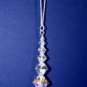 .925 Sterling Silver Crystal AB Bridal Necklace made with SWAROVSKI ELEMENTS 1