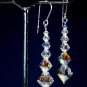 .925 Sterling Silver Crystal AB Bridal Necklace made with SWAROVSKI ELEMENTS 1