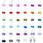 Crystal Heart Earrings Made With SWAROVSKI ELEMENTS Handmade with Box & Bag