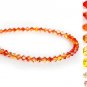 Handmade 4mm Crystals Bracelet made with SWAROVSKI ELEMENTS with Box & Bag 1d