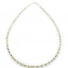 Pearl Crystal Bridal Necklace Made With SWAROVSKI ELEMENTS 4mm