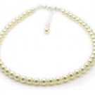Cream Pearl Anklet Made With SWAROVSKI ELEMENTS 4mms