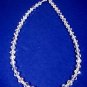 .925 Sterling Silver Crystal AB Bridal Necklace made with SWAROVSKI ELEMENTS 3mm
