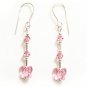 Crystal Butterfly Earrings made with SWAROVSKI ELEMENTS 844