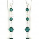 Handmade Long Dangly Sparkly Crystal Earrings Made With SWAROVSKI ELEMENTS 1