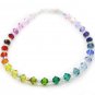 Rainbow Crystals Bracelet made with swarovski elements 2ab
