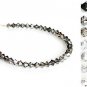 Handmade 4mm Crystals Bracelet made with SWAROVSKI ELEMENTS with Box & Bag 1a
