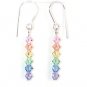 Handmade Crystal Pastel 2 Rainbow Earrings Made With SWAROVSKI ELEMENTS