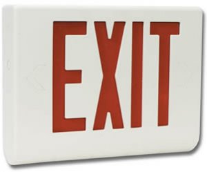 Exit Sign Hidden Camera