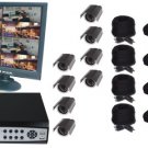 8 Channel wireless surveillance system with DVR