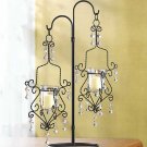 CRYSTAL DROP CANDLEHOLDER-39059