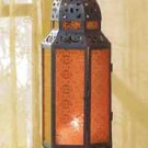 TALL MOROCCAN-STYLE CANDLE LANTERN-34691