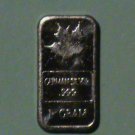 1 GRAM SILVER MAPLE LEAF BULLION BAR .999 PURE