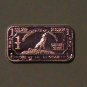 1 GRAM SILVER WOLF BULLION BAR .999 PURE
