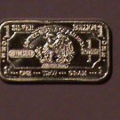 1 GRAM SILVE WALKING EAGLE BULLION BAR .999 PURE