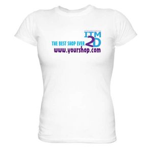 Best Shop Ever Womens Tee(front)