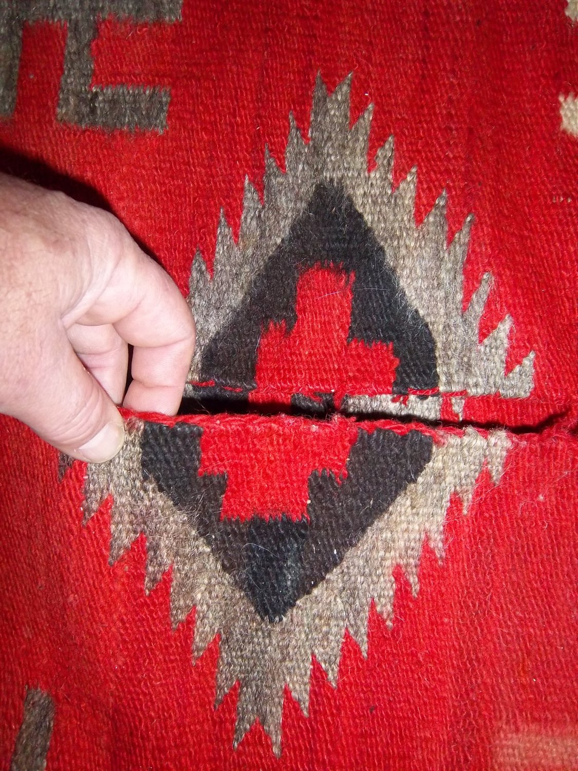 Navajo Germantown Weaving Blanket Rug