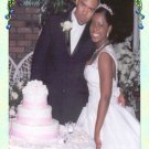 Wedding Photo Thank You Card Flower Vines