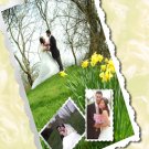 Wedding Photo Thank You Card Collage up to Four Photos