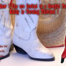 Western Themed Cowboy Boots Photo Adult Birthday Invitations