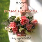 Colorful Wedding Bouquet Personalized Photo Bridal Shower Invitations