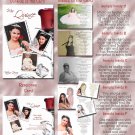 Single Rose Folded Photo Quinceanera / Sweet 16 Invitations Package