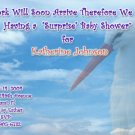 Photo Baby Shower Invitations Stork Optional Photos and Ultrasound pic