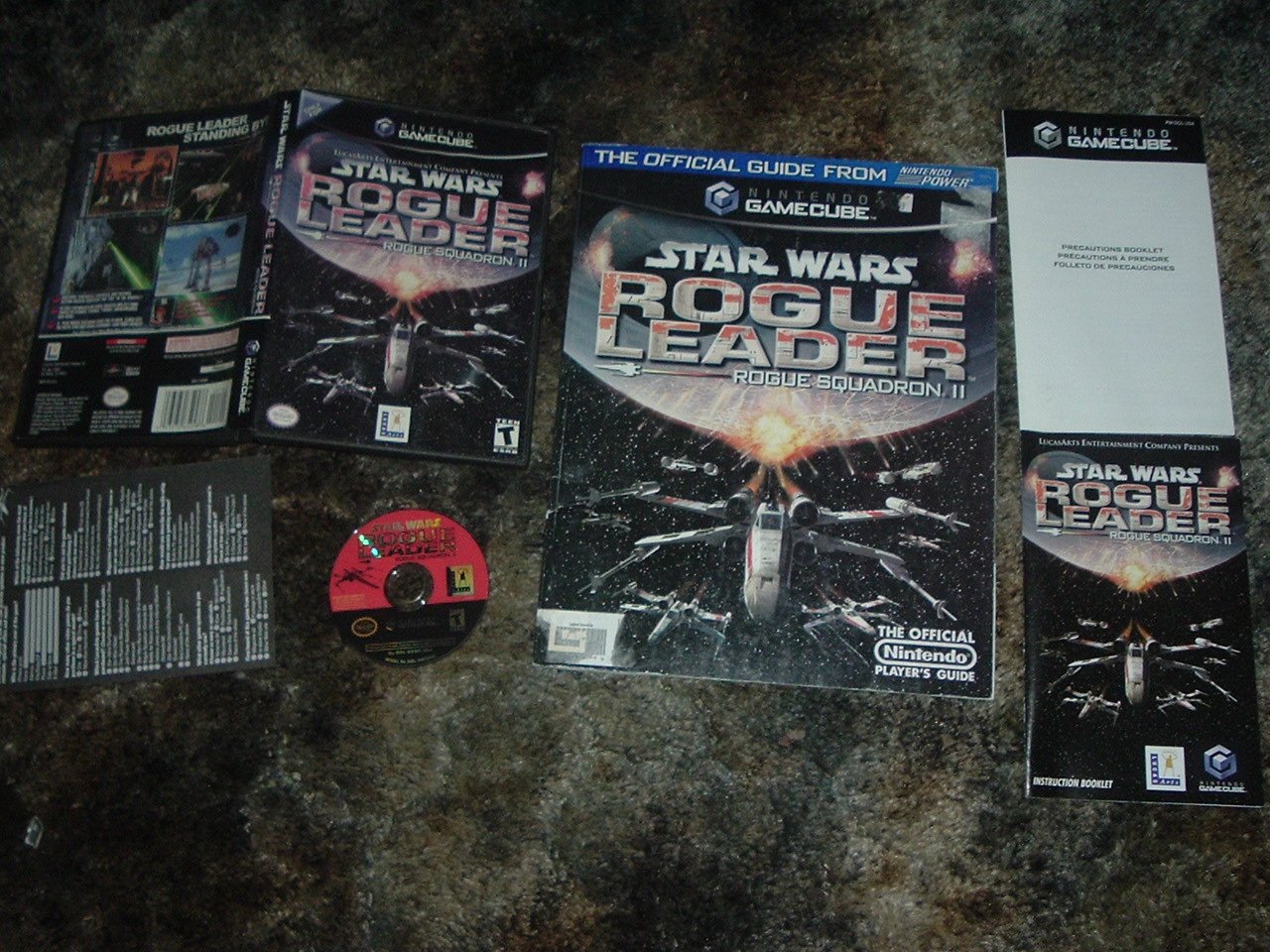 Star Wars Rogue Leader Rogue Squadron II (Gamecube) COMPLETE + Strategy Guide FOR SALE