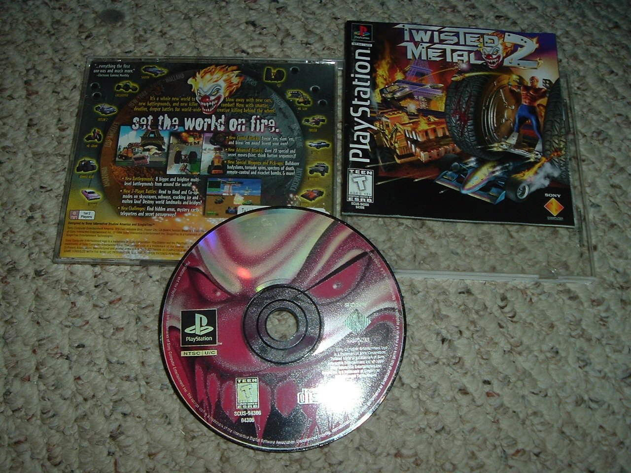 Twisted Metal 2 (Sony PlayStation 1, 1997) for sale online