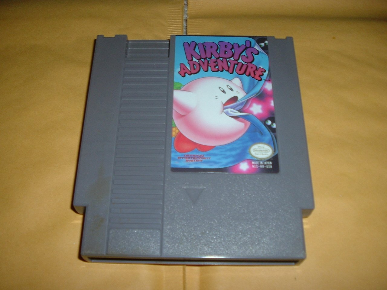 Kirby's Adventure (NES, Nintendo) EXCELLENT condition ORIGINAL FIRST