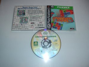 Crossroad Crisis (PS1) MINT/NEW condition & COMPLETE, great puzzle fun game For Sale