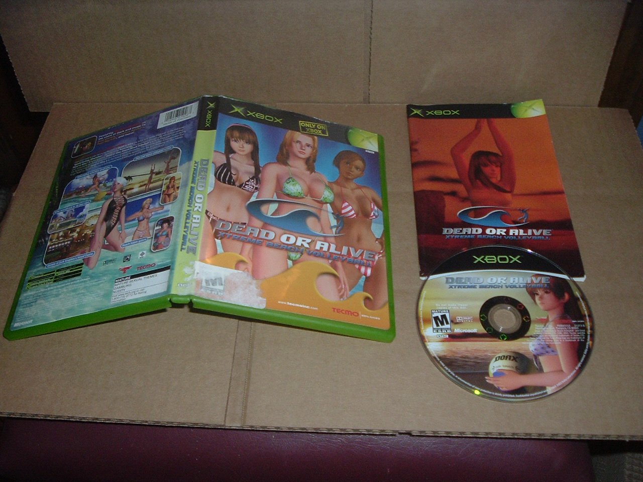 Dead Or Alive Xtreme Beach Volleyball Xbox Excellent And Complete In